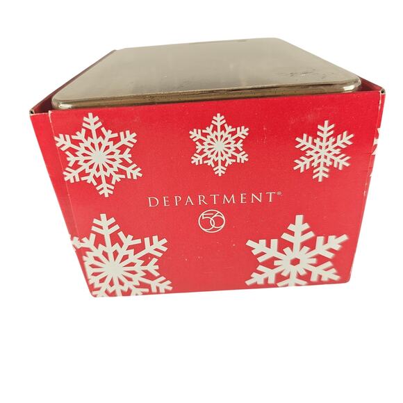 Department 56 Snowman Head Ornament 2003 Glitter Hat 5" Xmas Decor Boxed - Picture 13 of 16